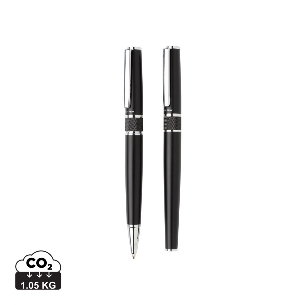 Logotrade promotional merchandise photo of: Swiss Peak deluxe pen set