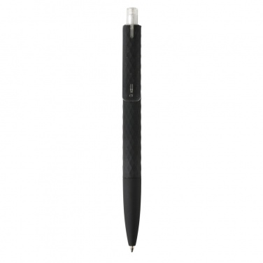 Logo trade promotional giveaways image of: X3 black smooth touch pen