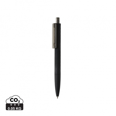 Logotrade promotional merchandise picture of: X3 black smooth touch pen