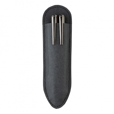 Logotrade business gifts photo of: Recycled leather pen set