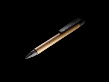 Logo trade promotional giveaways image of: Write responsible recycled paper barrel pen