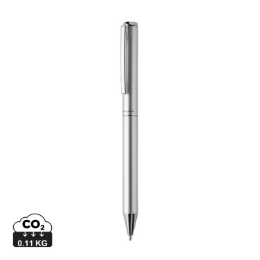 Logotrade promotional giveaway image of: Swiss Peak Cedar RCS certified recycled aluminium pen