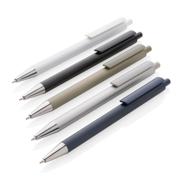 Logo trade promotional product photo of: Amisk RCS certified recycled aluminum pen