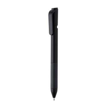 Logo trade promotional giveaways picture of: TwistLock GRS certified recycled ABS pen