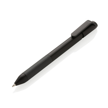 Logo trade promotional merchandise image of: TwistLock GRS certified recycled ABS pen