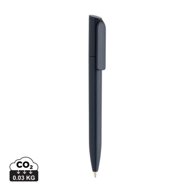 Logo trade promotional gift photo of: Pocketpal GRS certified recycled ABS mini pen