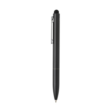 Logo trade promotional merchandise picture of: Kymi RCS certified recycled aluminium pen with stylus