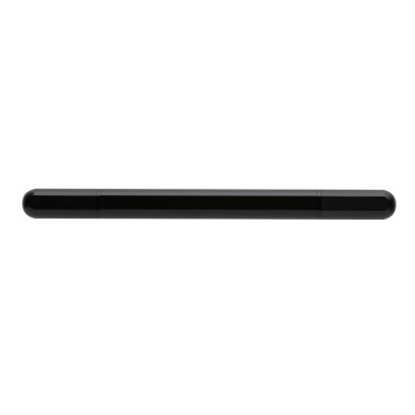 Logo trade promotional merchandise image of: Swiss Peak Storm RCS recycled aluminum dual tip pen