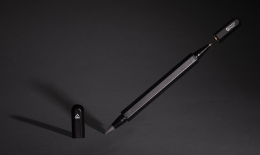 Logo trade promotional gift photo of: Swiss Peak Storm RCS recycled aluminum dual tip pen