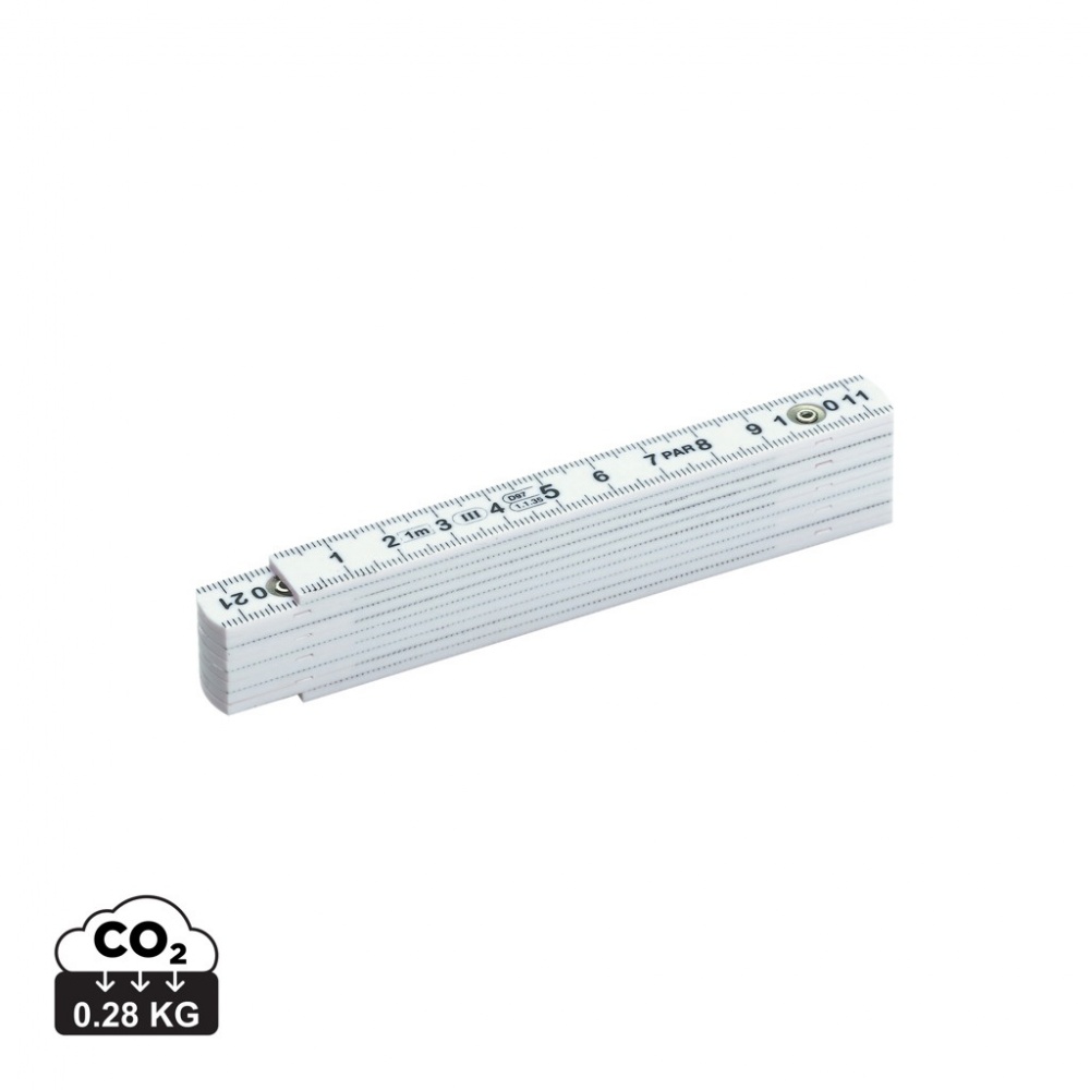Logotrade promotional product picture of: Fibreglass folding rule