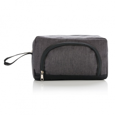 Logotrade promotional merchandise picture of: Classic two tone toiletry bag