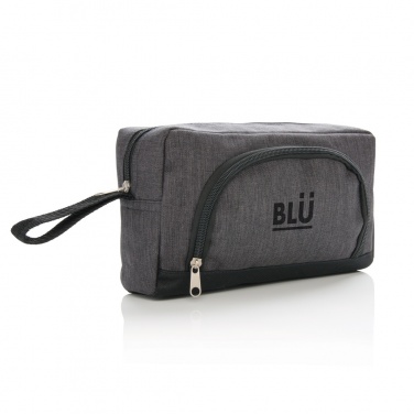 Logotrade advertising product image of: Classic two tone toiletry bag