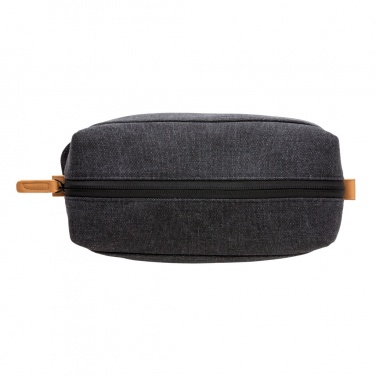 Logotrade promotional products photo of: Canvas toiletry bag PVC free