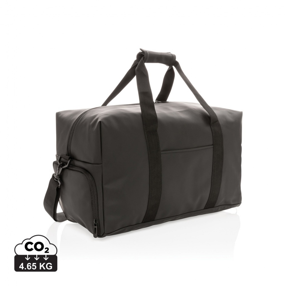 Logo trade business gifts image of: Smooth PU weekend duffle