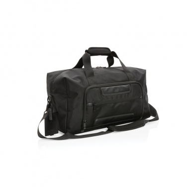 Logotrade promotional giveaway image of: Swiss Peak AWARE™ RPET Voyager weekend bag
