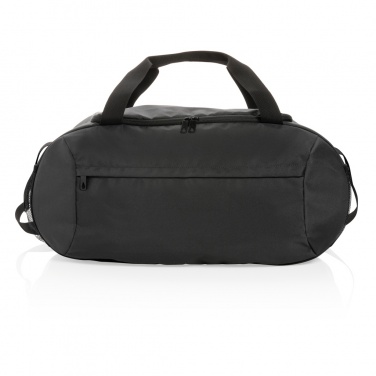 Logo trade business gifts image of: Impact AWARE™ RPET modern sports duffel