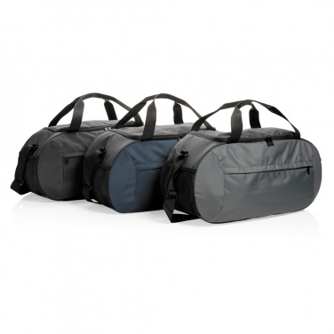 Logo trade advertising product photo of: Impact AWARE™ RPET modern sports duffel