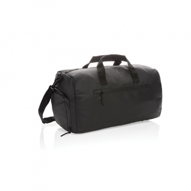 Logotrade advertising products photo of: Fashion black weekend bag PVC free