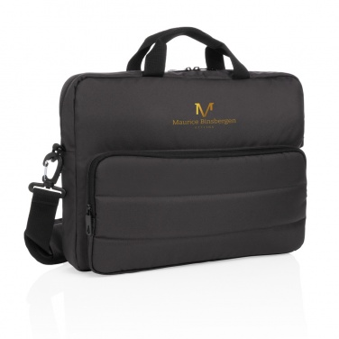 Logo trade promotional gifts image of: Impact AWARE™ RPET 15.6" laptop bag