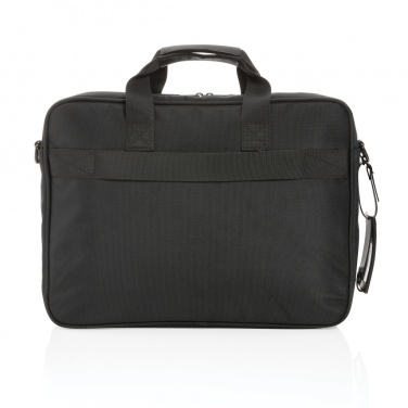 Logotrade promotional product picture of: Swiss Peak AWARE™ RPET Voyager 15.6" laptop bag