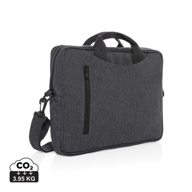 Logo trade promotional merchandise image of: Laluka AWARE™ recycled cotton 15.4 inch laptop bag