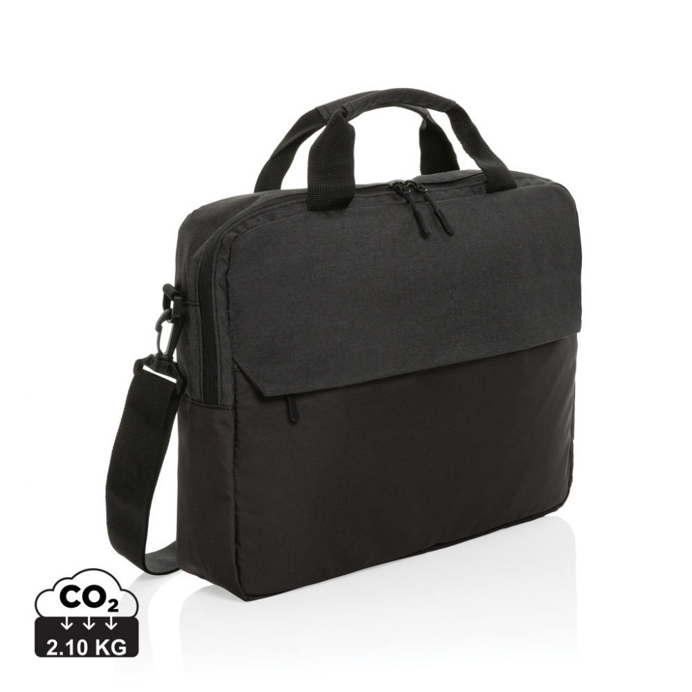 Logotrade promotional gift picture of: Kazu AWARE™ RPET basic 15.6 inch laptop bag