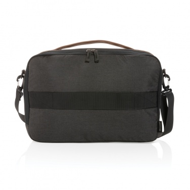 Logo trade promotional item photo of: Impact AWARE™ 300D two tone deluxe 15.6" laptop bag