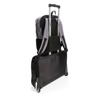 Logo trade promotional gifts picture of: Modern 15.6" USB & RFID laptop backpack PVC free
