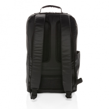 Logo trade promotional items picture of: Fashion black 15.6" laptop backpack PVC free