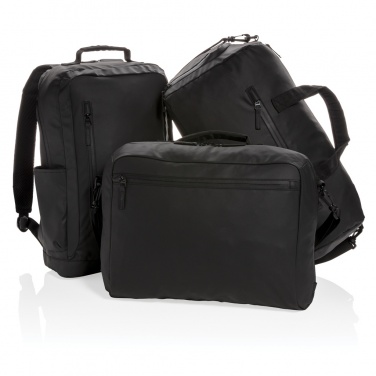 Logo trade corporate gifts picture of: Fashion black 15.6" laptop backpack PVC free