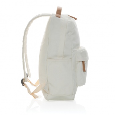 Logotrade advertising product picture of: Impact AWARE™ 16 oz. recycled canvas backpack