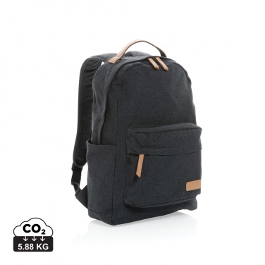 Logo trade promotional giveaway photo of: Impact AWARE™ 16 oz. recycled canvas backpack