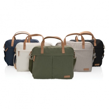 Logotrade advertising product image of: Impact AWARE™ 16 oz. recycled canvas laptop bag