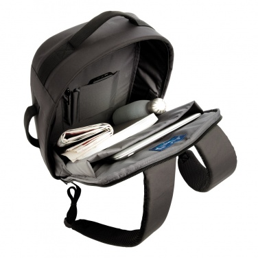 Logotrade promotional merchandise picture of: Impact AWARE™ RPET anti-theft 15.6" laptop backpack