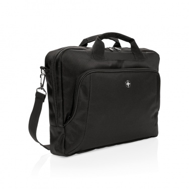 Logo trade promotional giveaways picture of: Deluxe 15” laptop bag