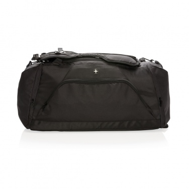 Logotrade promotional gift image of: Swiss Peak RFID sports duffel & backpack