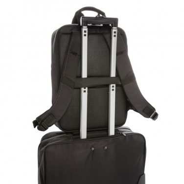 Logo trade promotional merchandise picture of: Soho business RPET 15.6" laptop backpack PVC free