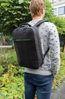 Logo trade corporate gift photo of: Soho business RPET 15.6" laptop backpack PVC free