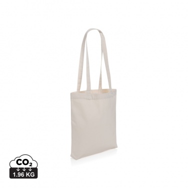 Logo trade promotional gift photo of: Impact AWARE™ recycled cotton tote 330 gsm