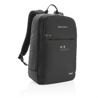 Logotrade business gifts photo of: Swiss Peak laptop backpack with UV-C steriliser pocket