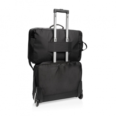 Logo trade promotional product photo of: Swiss peak convertible travel backpack PVC free