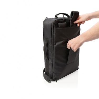 Logotrade promotional product image of: Swiss peak convertible travel backpack PVC free