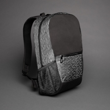 Logo trade advertising products image of: AWARE™ RPET Reflective laptop backpack