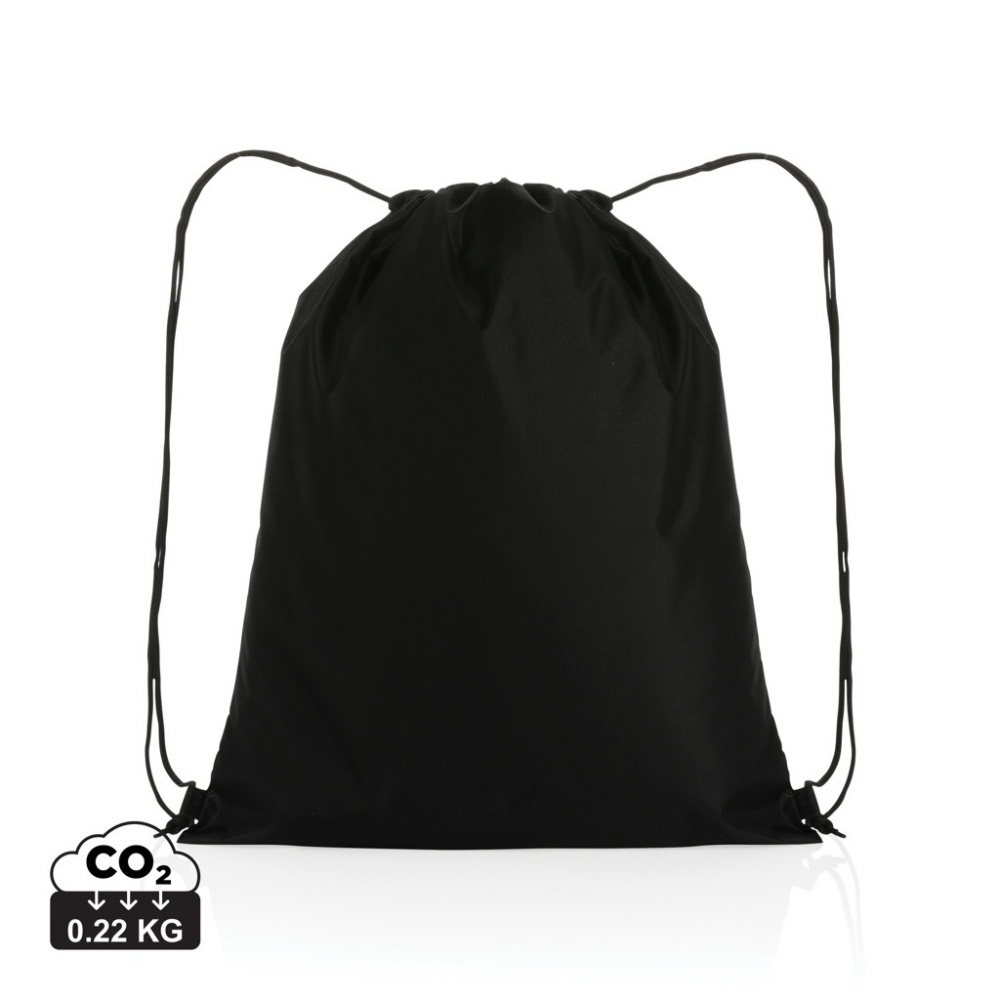 Logotrade promotional products photo of: Impact AWARE™ RPET 190T drawstring bag