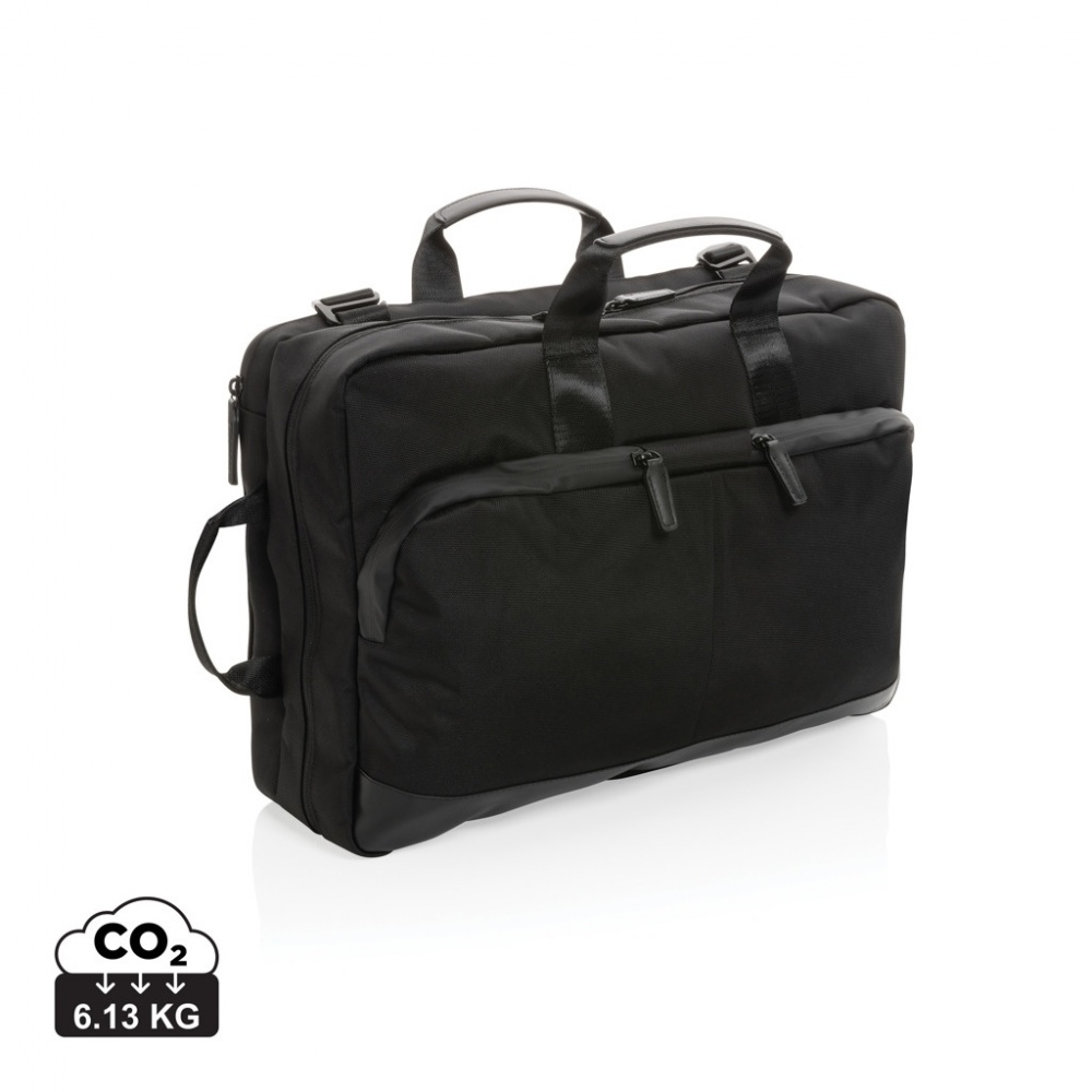 Logotrade business gift image of: Swiss Peak Aware™ executive 2-in-1 laptop backpack