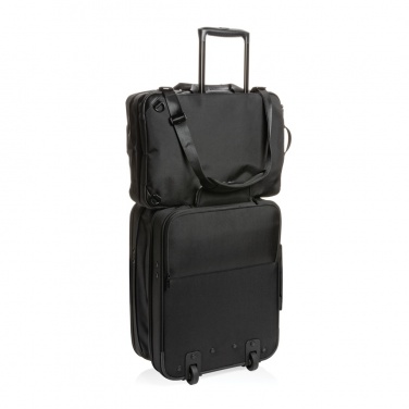 Logo trade promotional giveaways picture of: Swiss Peak Aware™ executive 2-in-1 laptop backpack