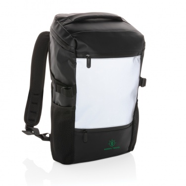 Logotrade business gift image of: PU high visibility easy access 15.6" laptop backpack