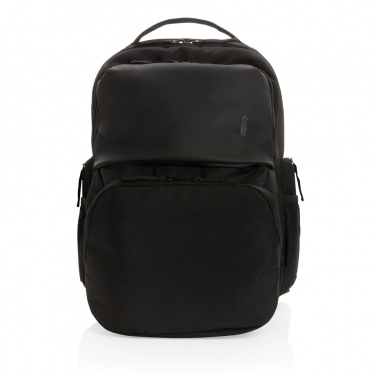 Logo trade promotional gifts picture of: Swiss Peak AWARE™ RPET 15.6 inch commuter backpack