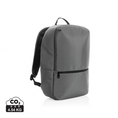 Logotrade promotional merchandise picture of: Impact AWARE™ 1200D Minimalist 15.6 inch laptop backpack
