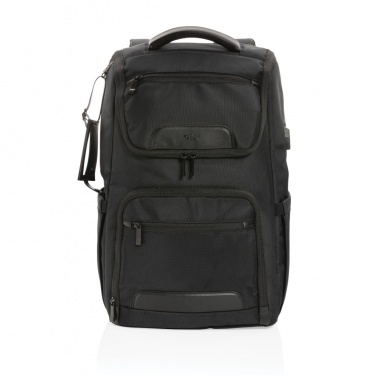 Logotrade advertising products photo of: Swiss Peak AWARE™ RPET Voyager 15.6" laptop backpack